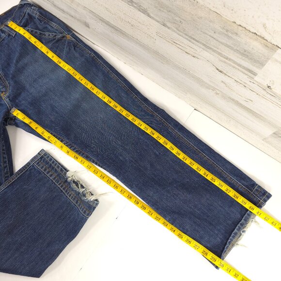 ARIAT FR M4 RELAXED FIT BOOT CUT JEANS MEN'S SIZE 38x30 CAT2 2112 ZIP FLY *FLAWS - Picture 15 of 16